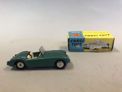 null CORGI TOYS - 1 miniature en boîte : 
- réf 302 : MGA Sport Car, vert métal....