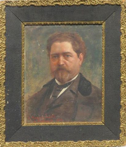 null Louis CAPDEVIELLE (1849-1905)
Portrait de Monsieur Estellé
Huile sur carton...