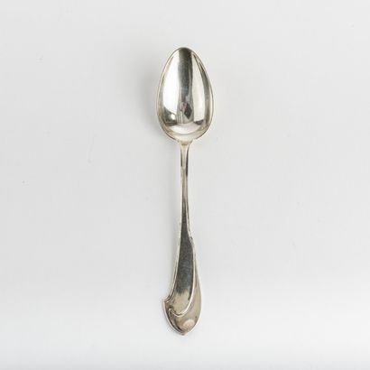  Henry van de Velde, 'Model I' dessert spoon, 1903, L. 19 cm. Made by Koch & Bergfeld,... Gazette Drouot