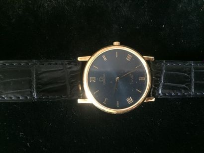 null OMEGA - De Ville
Omega men's wristwatch, "DE VILLE" model in 18 k (750 thousandths)...