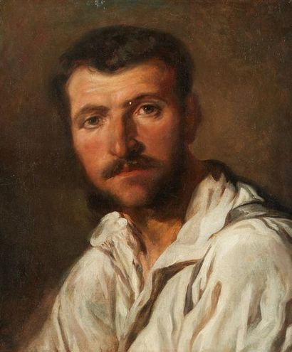 null Ecole FRANCAISE du XIXe siècle

Portrait d'homme à la chemise blanche

Huile...