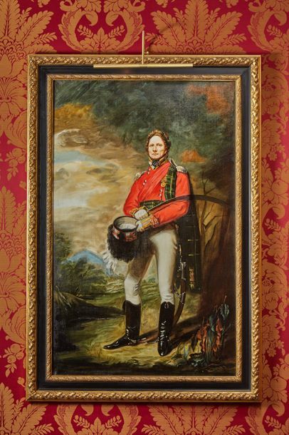null D'après Henry RAEBURN (1756-1823)

"Portrait du Major James Lee Harvey"

Huile...