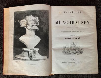 null Théophile GAUTIER Fils - Aventures du baron de Munchhausen, Illustrations par...