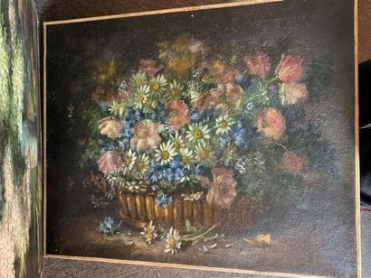 null Ecole MODERNE du XXe siècle

Bouquet de fleurs dans un vase

Huile sur toile,...