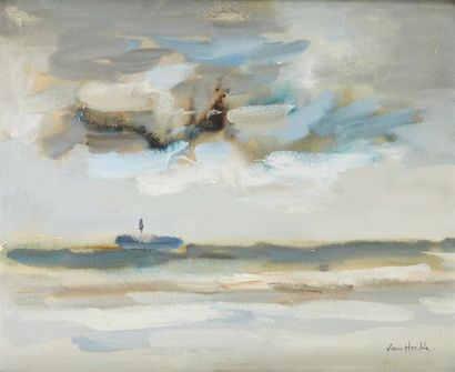 null Arthur VAN HECKE (1924-2003)

Bords de mer

Aquarelle signée en bas à droite

37...