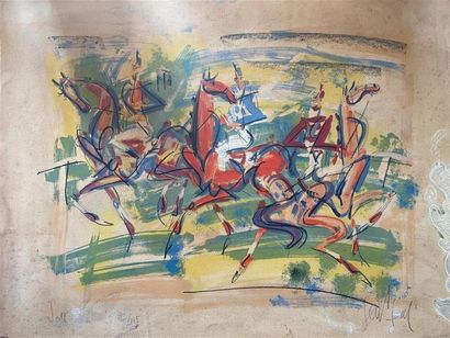 null GEN PAUL (1895-1975)

Les cavaliers

Procédé Jacomet en couleur, numéroté ?/115...