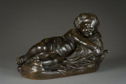 null FRANCE XVIIIe siècle

Cupidon endormi tenant son arc

Importante sculpture en...