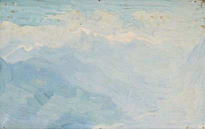 null Jean DUGRENOT (1894 -1969)

Pyrénées sous la neige

Huile sur carton.

14.2...