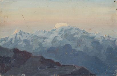 null Jean DUGRENOT (1894-1969)

Panorama des Pyrénées 

Huile sur panneau de bois....