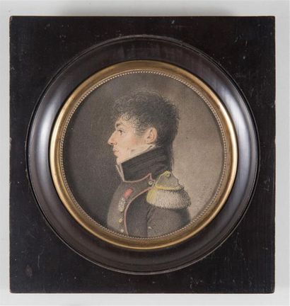 null Nicolas Antoine TAUNAY (c.1755-1830)

Grande miniature ronde, pastel et fusain...