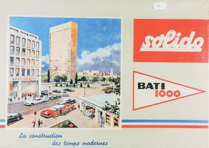 null SOLIDO - Coffret BATI 1000 n°10 (1966). Permet la construction d’une station-service.



Provenance...