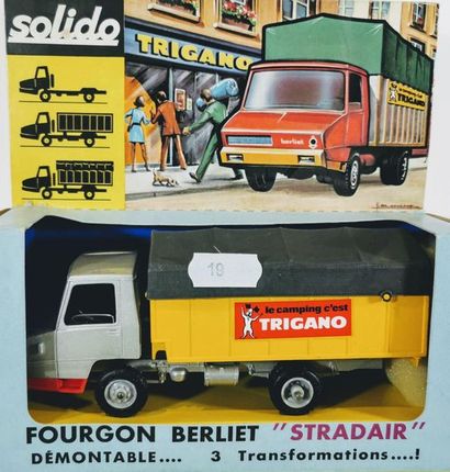 null SOLIDO - Fourgon BERLIET « STRADAIR » démontable n°307 (BO).



Provenance :...
