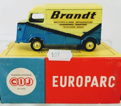 null CIJ EUROPARC: Camionnette CITROEN 1200 kg « BRANDT » 3/89 B.