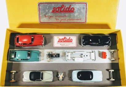 null SOLIDO - BABY F 1956 comprenant 5 carrosseries - 3 châssis - 2 moteurs (1956/1957).



Provenance...