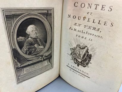 null La FONTAINE (Jean de). Contes et nouvelles en vers. À Amsterdam [Paris], 1762....