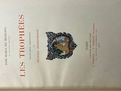 null HEREDIA (José-Maria de). The Trophies. Paris, Librairie des Amateurs - A. Ferroud...