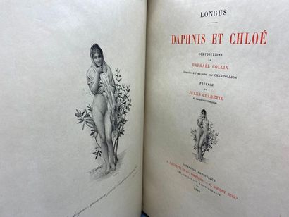 null LONGUS. Daphnis and Chloe. Preface by Jules Claretie. Paris, Librairie artistique...