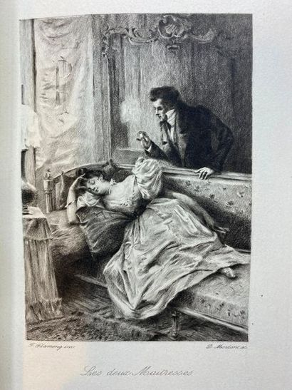 null MUSSET (Alfred de). Nouvelles. Paris, Librairie L. Conquet, 1887. Fort volume...
