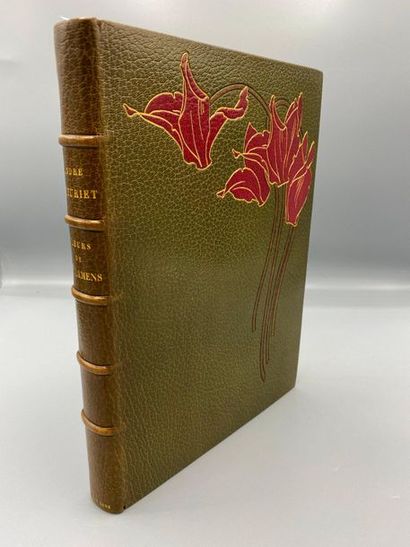 null THEURIET (André). Fleurs de cyclamens. Paris, Imprimé pour A. Girard, 1899....