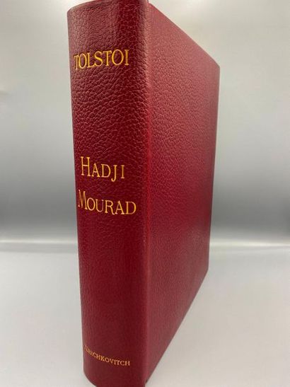 null TOLSTOI (Leon). Hadji Mourad. S.l., Les Bibliophiles Franco-Suisses, n. d. [1955]....
