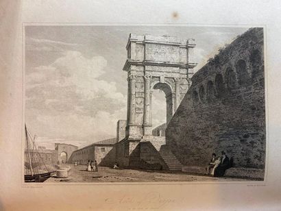 null [ITALIE - HAKEWILL (James)]. A Picturesque Tour of Italy, from Drawings made...