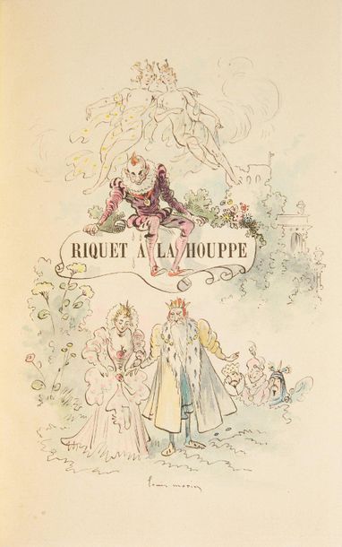 null BANVILLE (Theodore of). Riquet à la tassel. Fairy comedy. Paris, G. Charpentier...