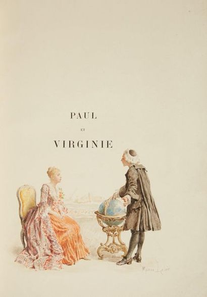 null BERNARDIN de SAINT-PIERRE (Jacques Henri). Paul et Virginie. Paris, Librairie...
