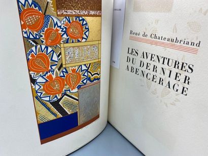 null CHATEAUBRIAND ([François-] René de). Les Aventures du dernier Abencérage. Paris,...