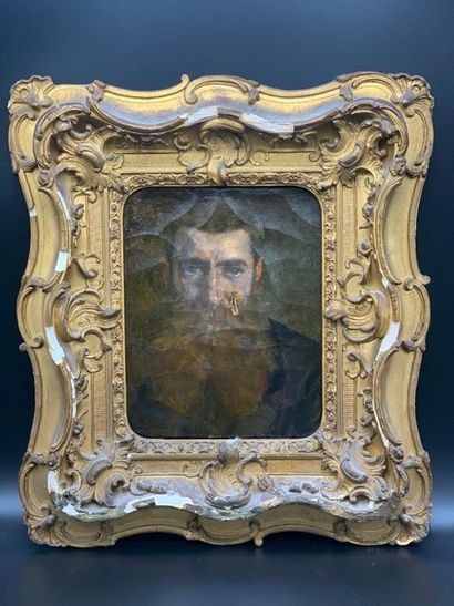 null Ecole étrangère du XIXe siècle

Portrait d'homme barbu

Huile sur toille, accidenté...