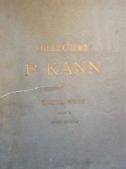 null Catalogue de la collection de Rodolphe Kahn, Paris 1907, Tableaux de prestige...