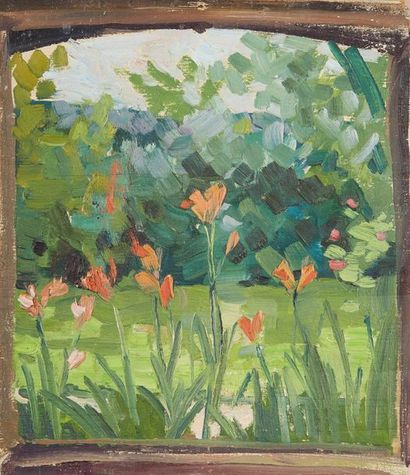 null Jean DUGRENOT (1894-1969)

Les tulipes 

Huile sur bois contreplaqué (accidents).

28...