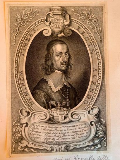 null Set of three engravings:

- Engraving representing Charles of Lorraine, Duke...