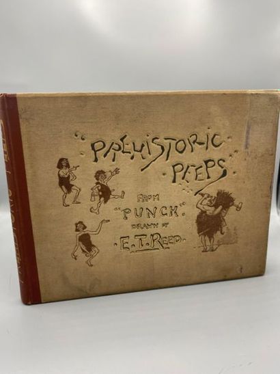 null Prehistoric peeps, E.T. Reed, from Punch, imprimé à Londres chez Bradbury Agnew...