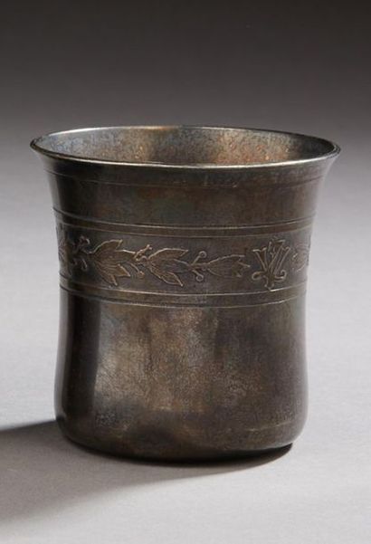 null WHEAT MURDER

Silver goblet decorated with a frieze of laurels and the number...