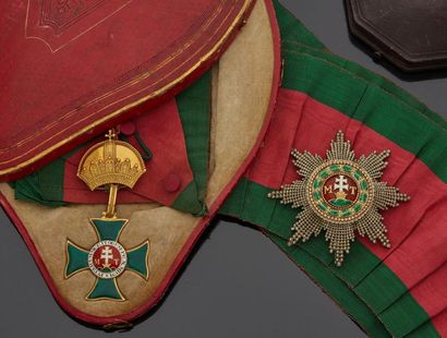 null AUSTRIA-HUNGARY 

ORDER OF SAINT ETIENNE OF HUNGARY, created in 1764. 

Set...