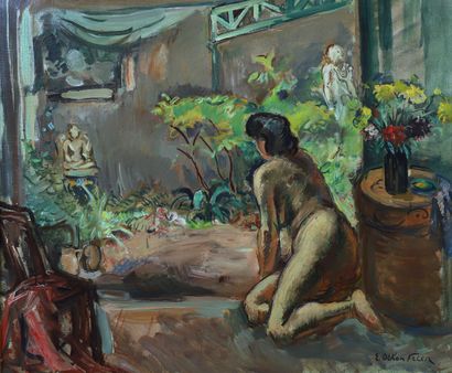 null Emile Othon FRIEZ (1879-1949)

Nu au jardin

Huile sur toile, signée en bas...