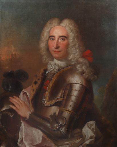 null Attribué à Alexis Simon BELLE (actif au début du XVIIIe siècle)

Portrait présumé...