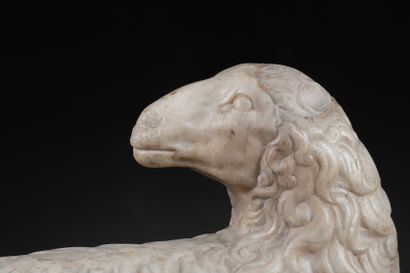 null 
ITALY, Renaissance period





Lamb





Sculpture in white marble





Height:...