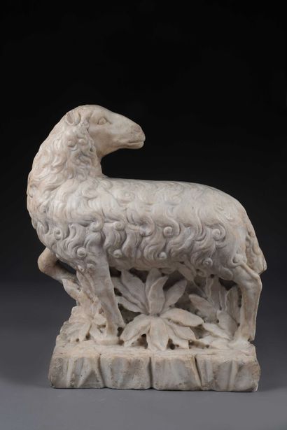 null 
ITALY, Renaissance period





Lamb





Sculpture in white marble





Height:...