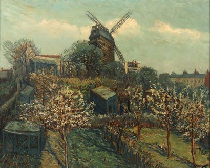 null Alphonse QUIZET (1885-1955)

Le Moulin de la Galette

Huile sur carton, signée...
