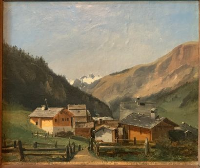 Ecole FRANCAISE vers 1840

Vues de montagnes...