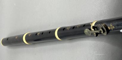 null GODFROY Elder in Paris

Ebony transverse flute, signed.

19th century

Length...