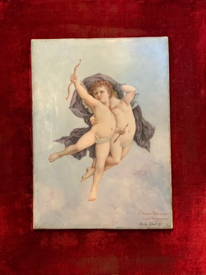 After William BOUGUEREAU by Berthe LEBAIL

The...