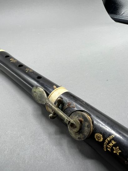 null GODFROY Elder in Paris

Ebony transverse flute, signed.

19th century

Length...