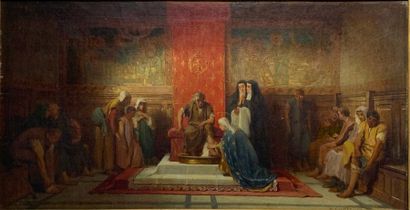 null Désiré François LAUGÉE (1823-1896)

Sainte Radegonde soignant les malades

Huile...