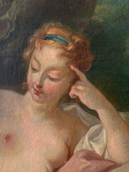null 18th century FRENCH school

Leda and the Swan

Oil on canvas (center hole 10...