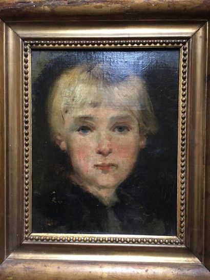 null Ecole française du XIXe siècle

Portrait d'enfant

Huile sur toile portant un...