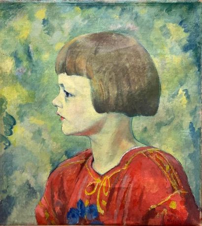 null Geo WEISS (1861-1929)

Portrait of a child

Oil on canvas signed lower right...