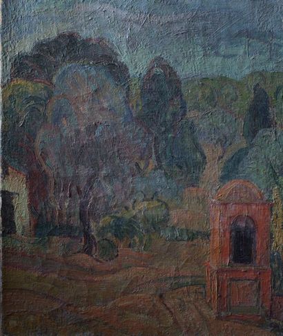 null FRENCH SCHOOL of the 20th century

Landscape

Oil on canvas 

55 x 46 cm

Recoverable...