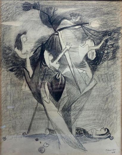 null Sigismund KOLOS-VARI (1899 - 1983)

Witch dance / night ceremony

Charcoal drawing...